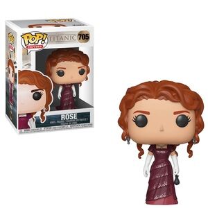 Funko Pop! Vinyl: Titanic Rose #705 iconic 1997 film portrayed by Kate Winslet